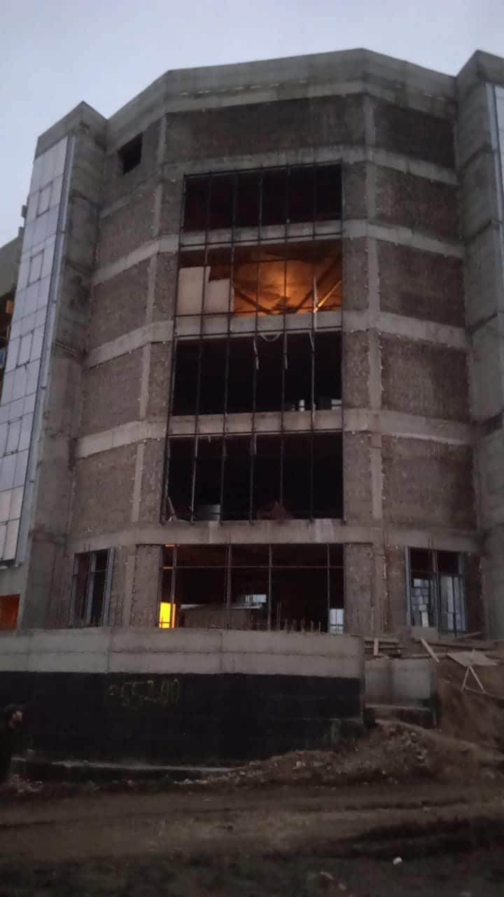 Установка многослойного пожаробезопасного ГоСТекла